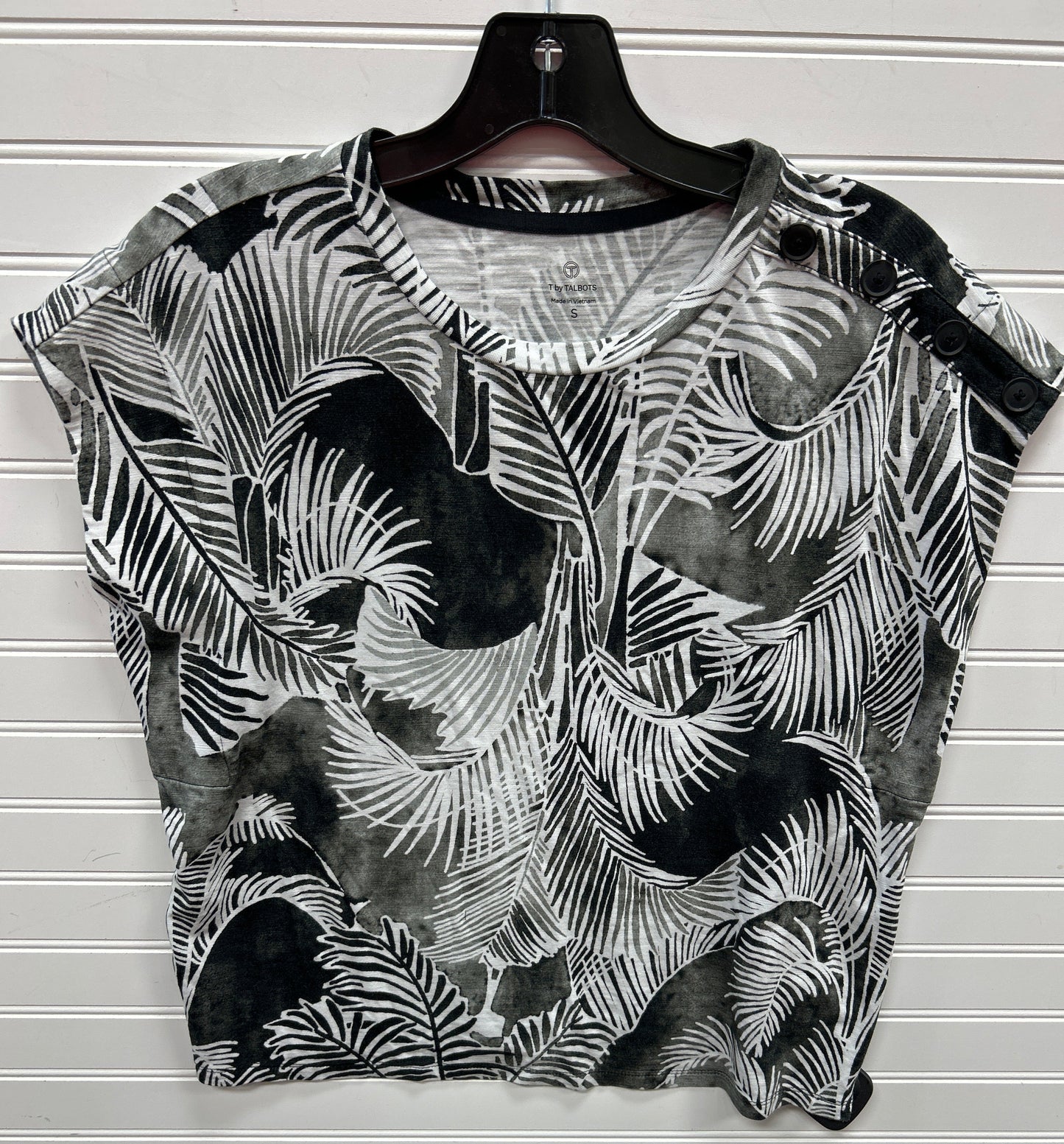 Top Ss By Talbots In Grey, Size:S