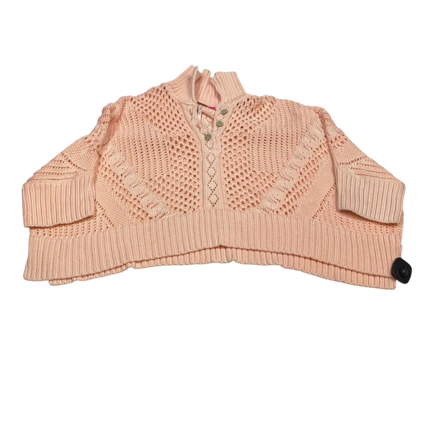 Sweater Ss By Free People In Pink, Size:S