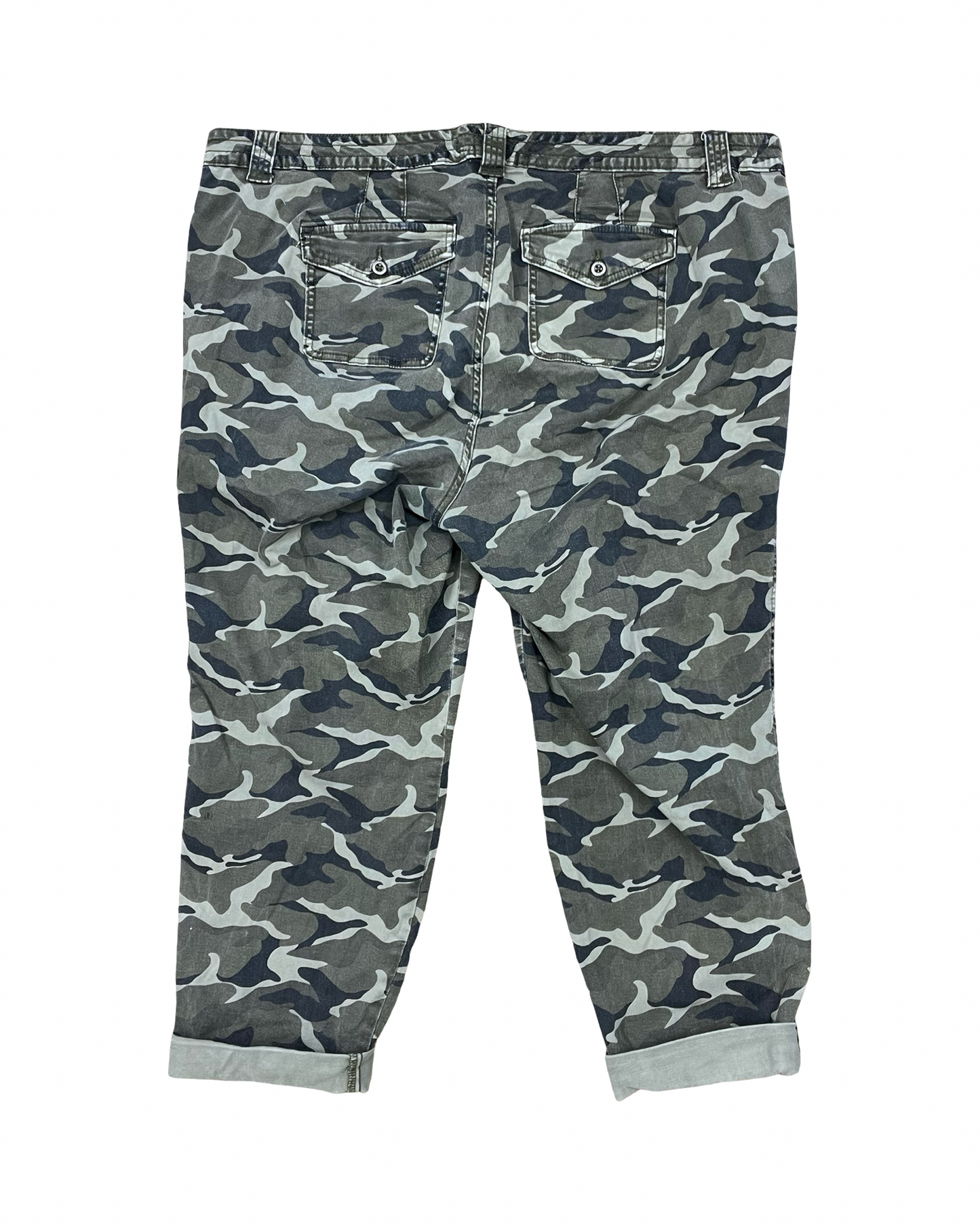Pants Cropped By Torrid In Camouflage Print, Size:24