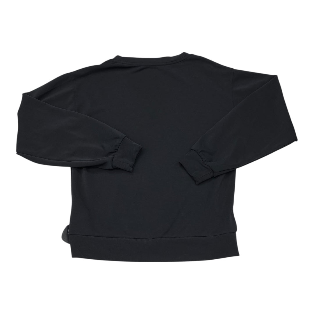 Athletic Sweatshirt Crewneck By Athleta In Black, Size:S