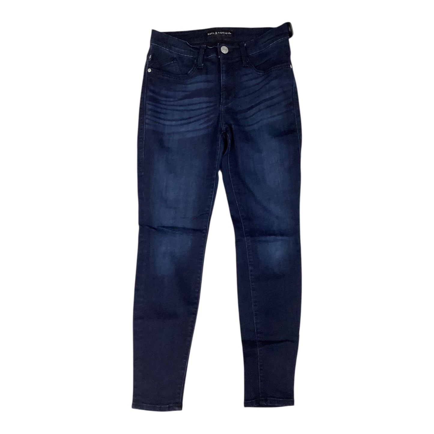 Jeans Skinny By Rock And Republic In Blue, Size:6