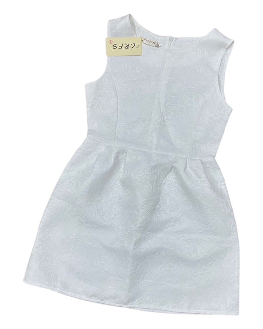 Dress Party Short By Clothes Mentor In Cream, Size:M