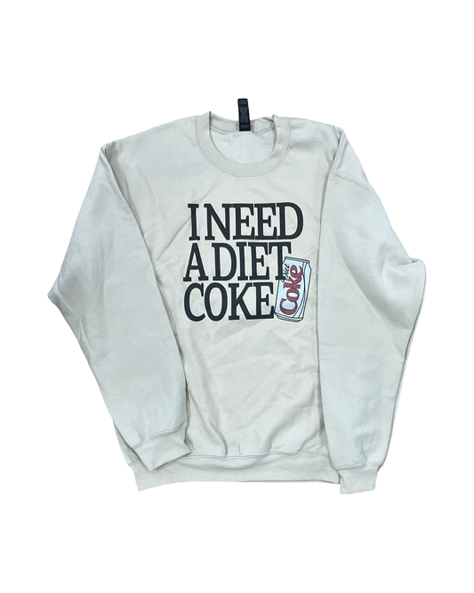 Sweatshirt Collar By Gildan In Tan, Size:M