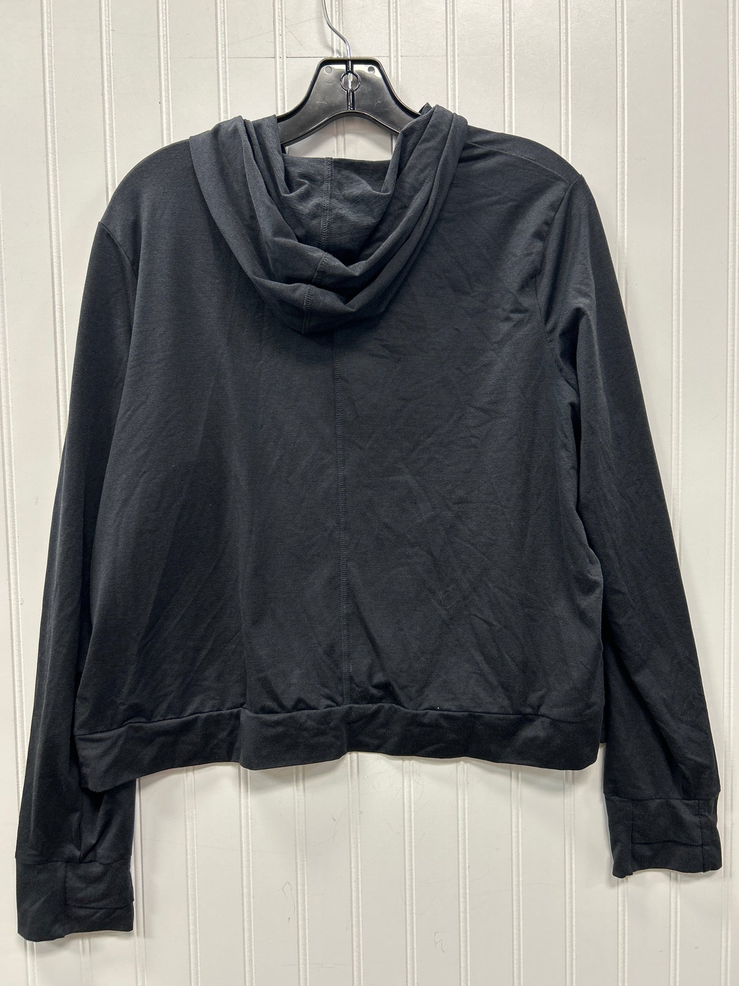 Athletic Top Ls Hoodie By All In Motion In Grey, Size:Xl