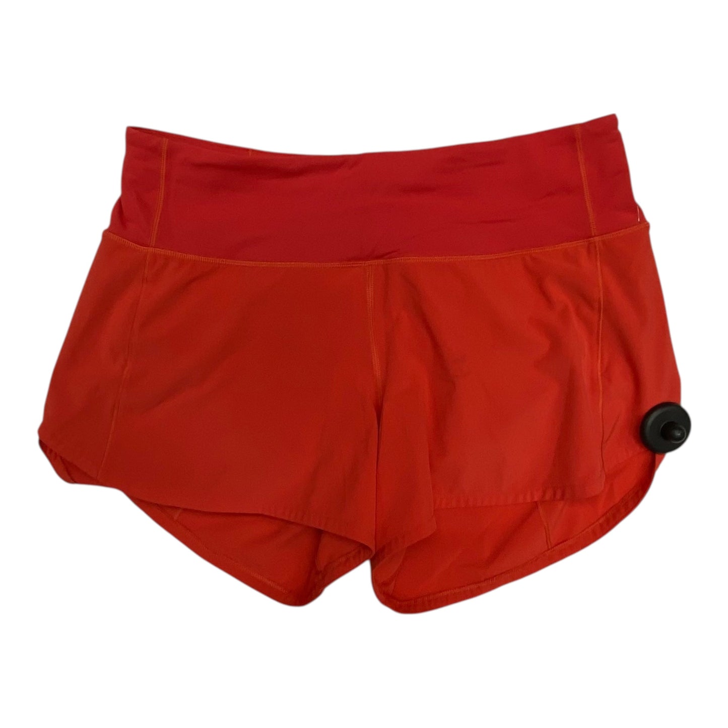 Athletic Shorts By Lululemon In Red, Size:6L