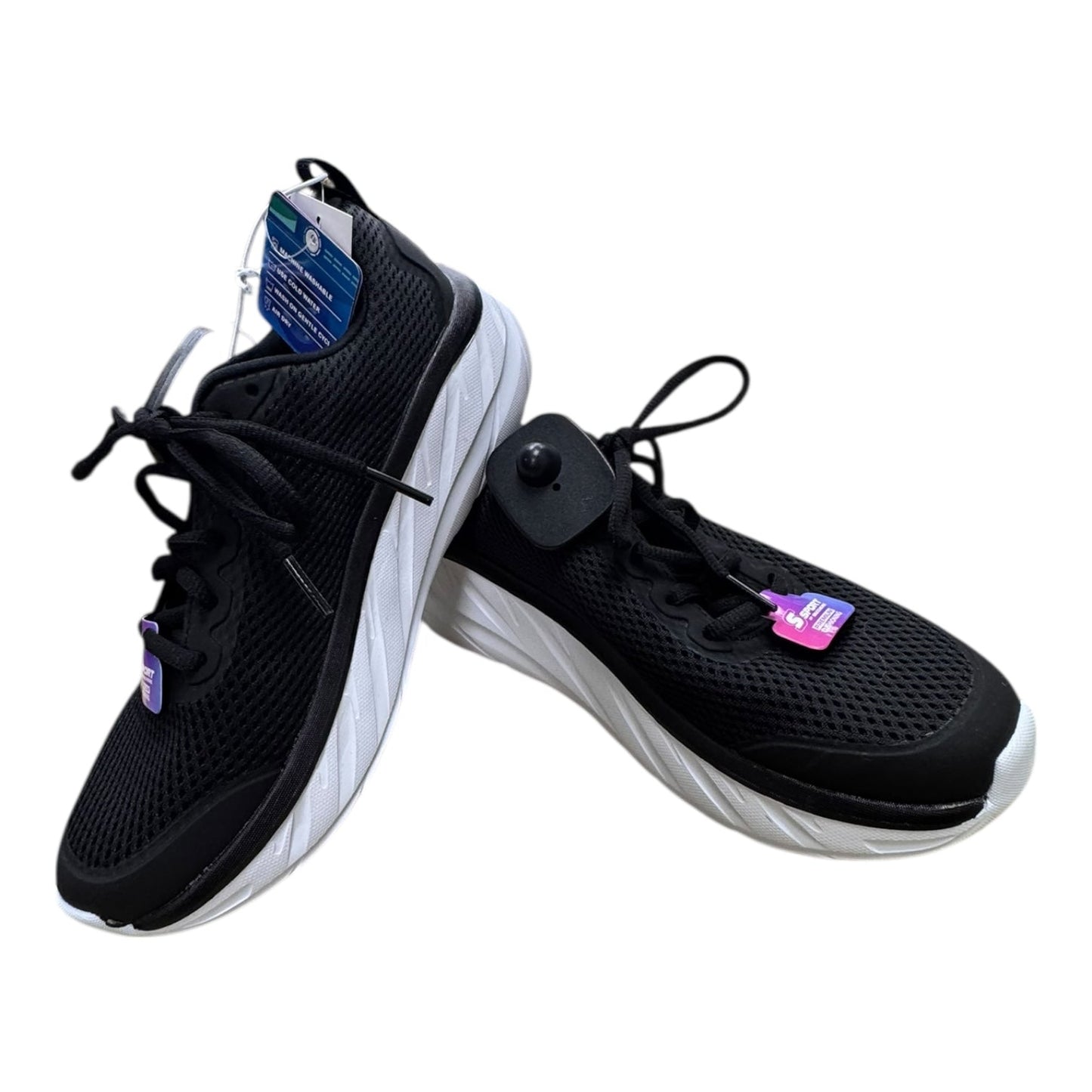 Shoes Athletic By Skechers In Black & White, Size:7.5