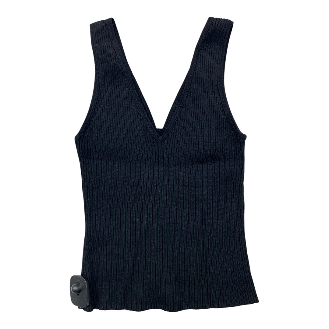 Top Sleeveless By Madewell In Black, Size:S
