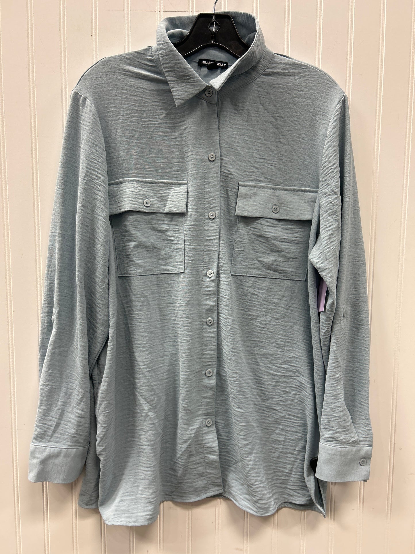 Top Ls By Hilary Radley In Blue, Size:L