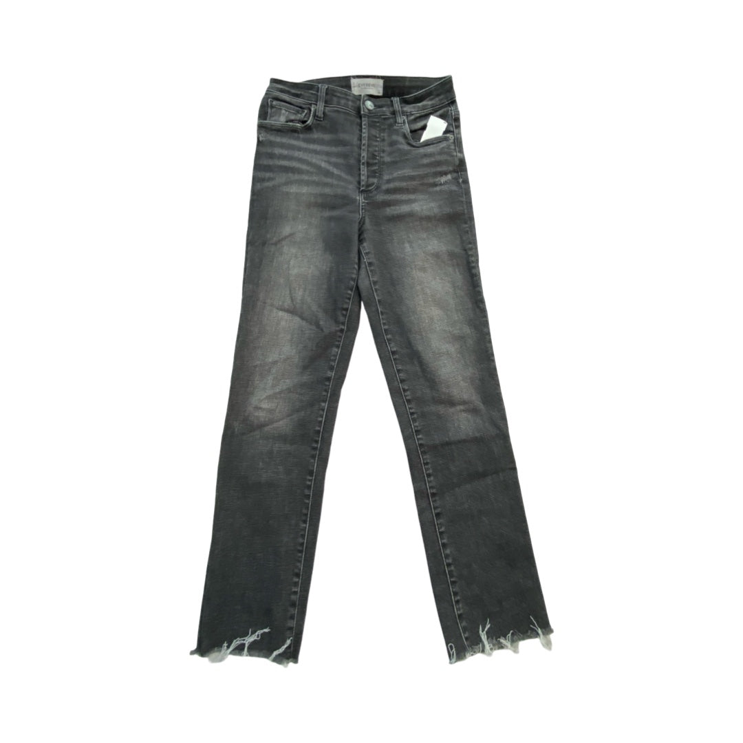 Jeans Straight By Evereve In Grey, Size:2