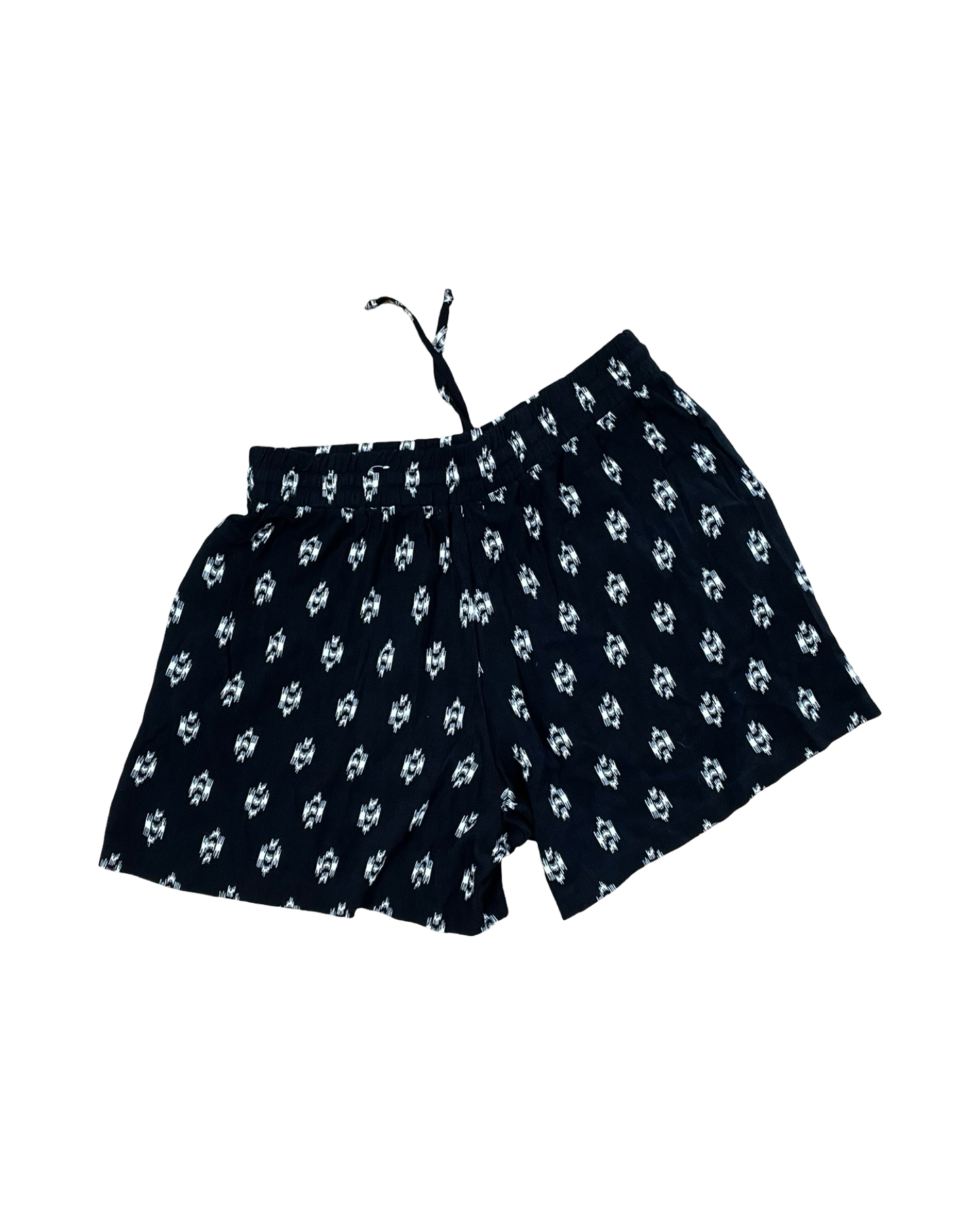 Shorts By Clothes Mentor In Black & White, Size:L
