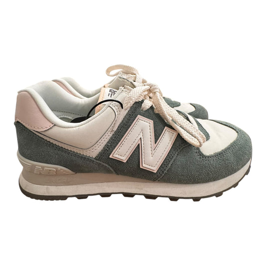 Shoes Sneakers By New Balance In Pink & Tan, Size:8.5