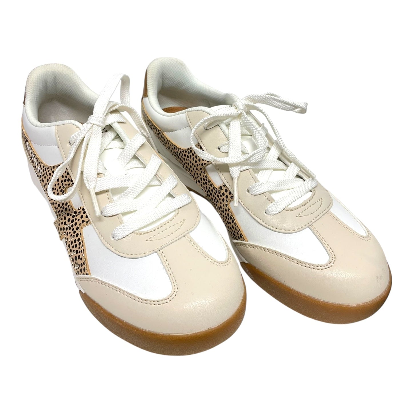 Shoes Athletic By Skechers In Animal Print, Size: 8
