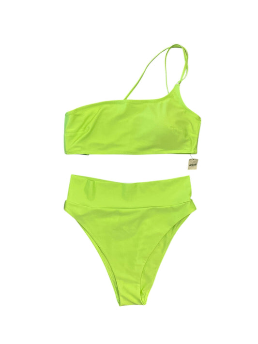Swimsuit 2Pc By Aerie In Green, Size:M