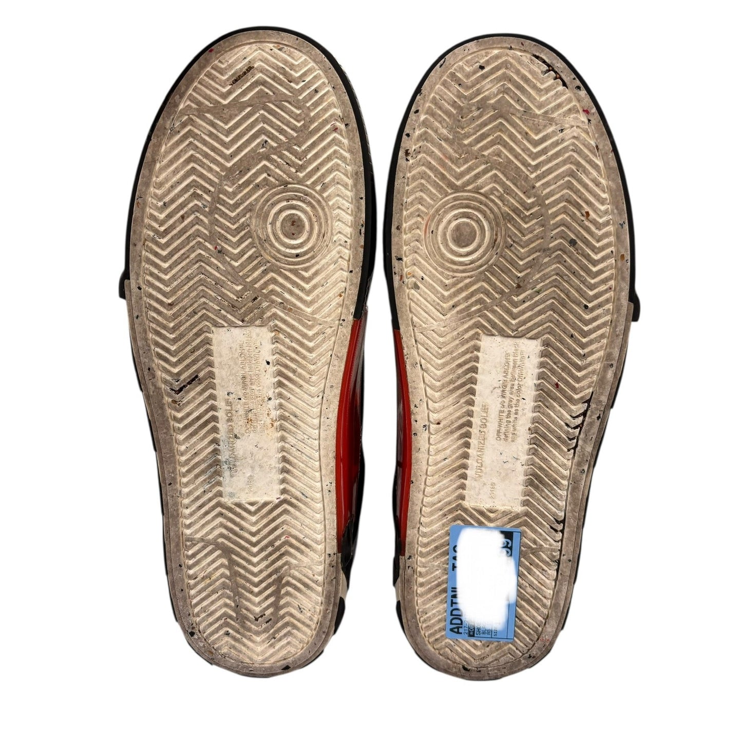 Shoes Luxury Designer By Off-white In Black & White, Size: 12