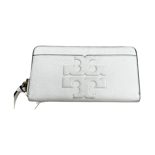 Wallet Designer By Tory Burch In Cream, Size:Medium