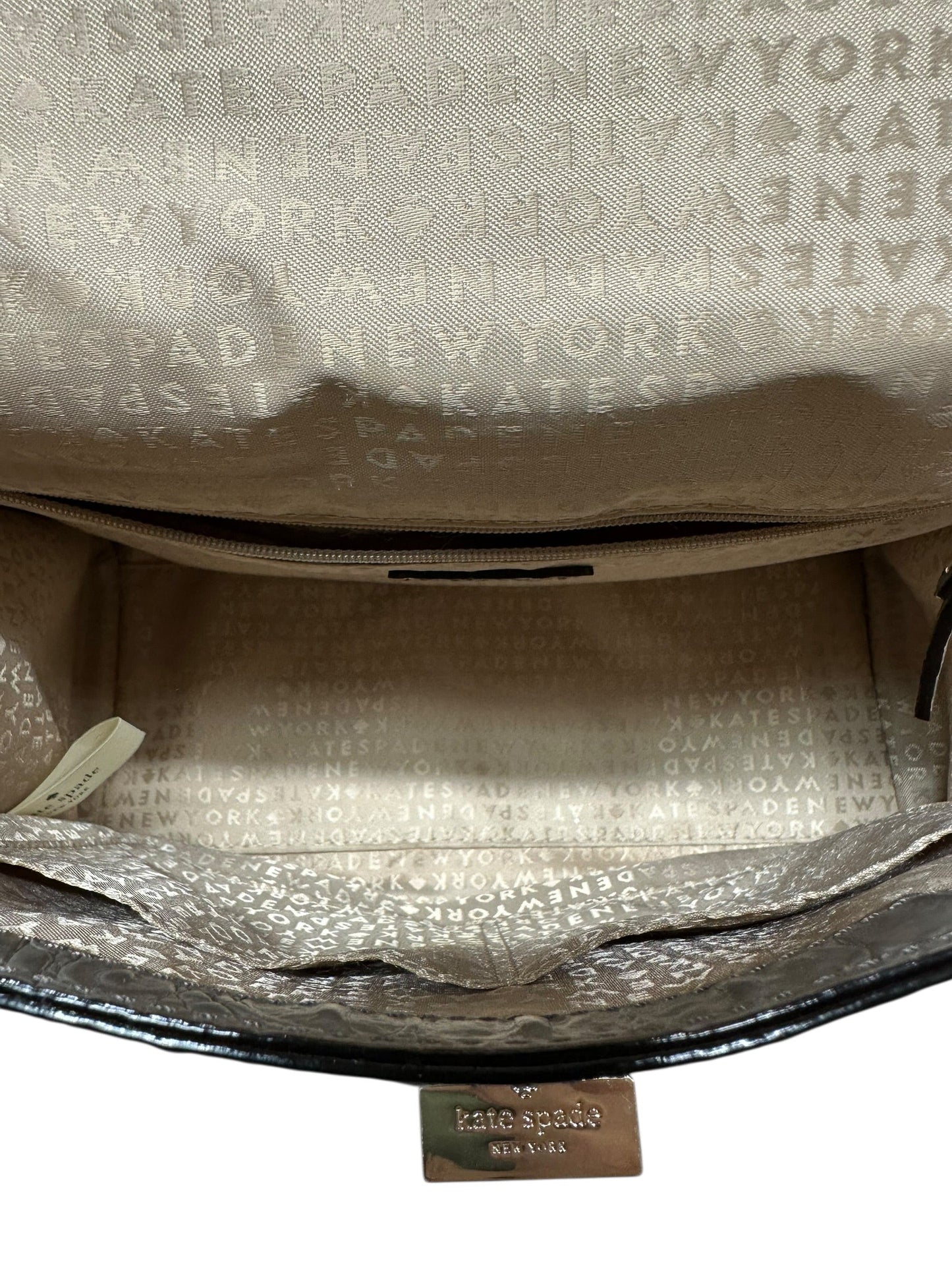 Handbag Designer By Kate Spade In Grey, Size:Large