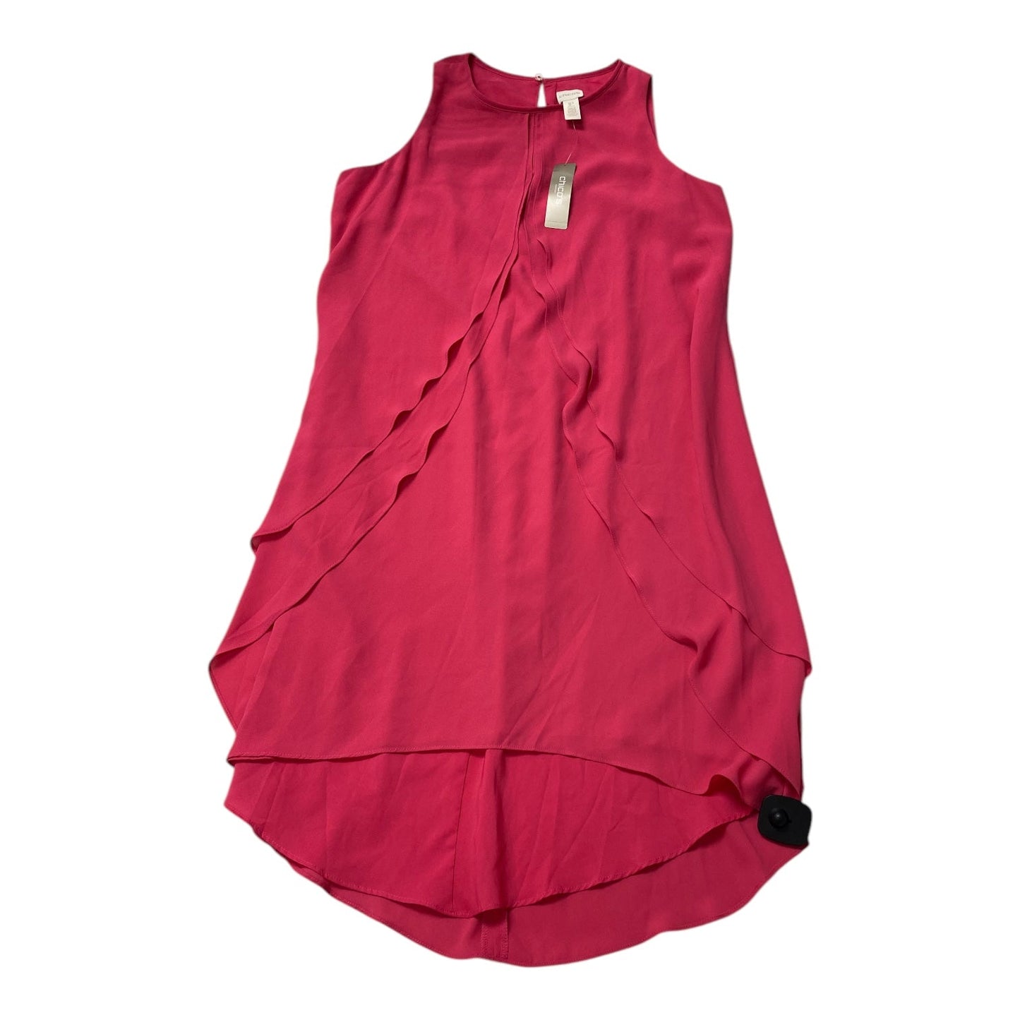 Dress Casual Maxi By Chicos In Pink, Size:Mp