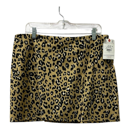 Athletic Skort By Champion In Animal Print, Size:Xl
