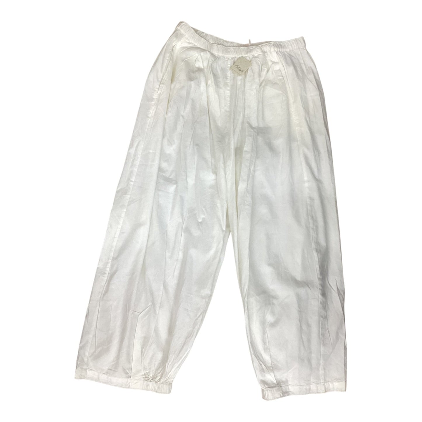 Pants Wide Leg By Free People In Cream, Size:L