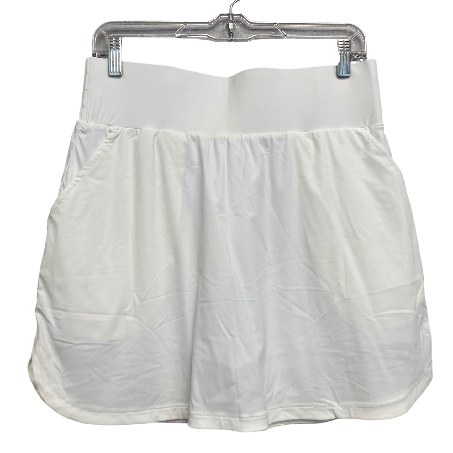 Athletic Skort In White, Size:L