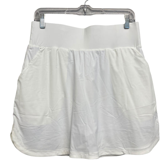 Athletic Skort In White, Size:L