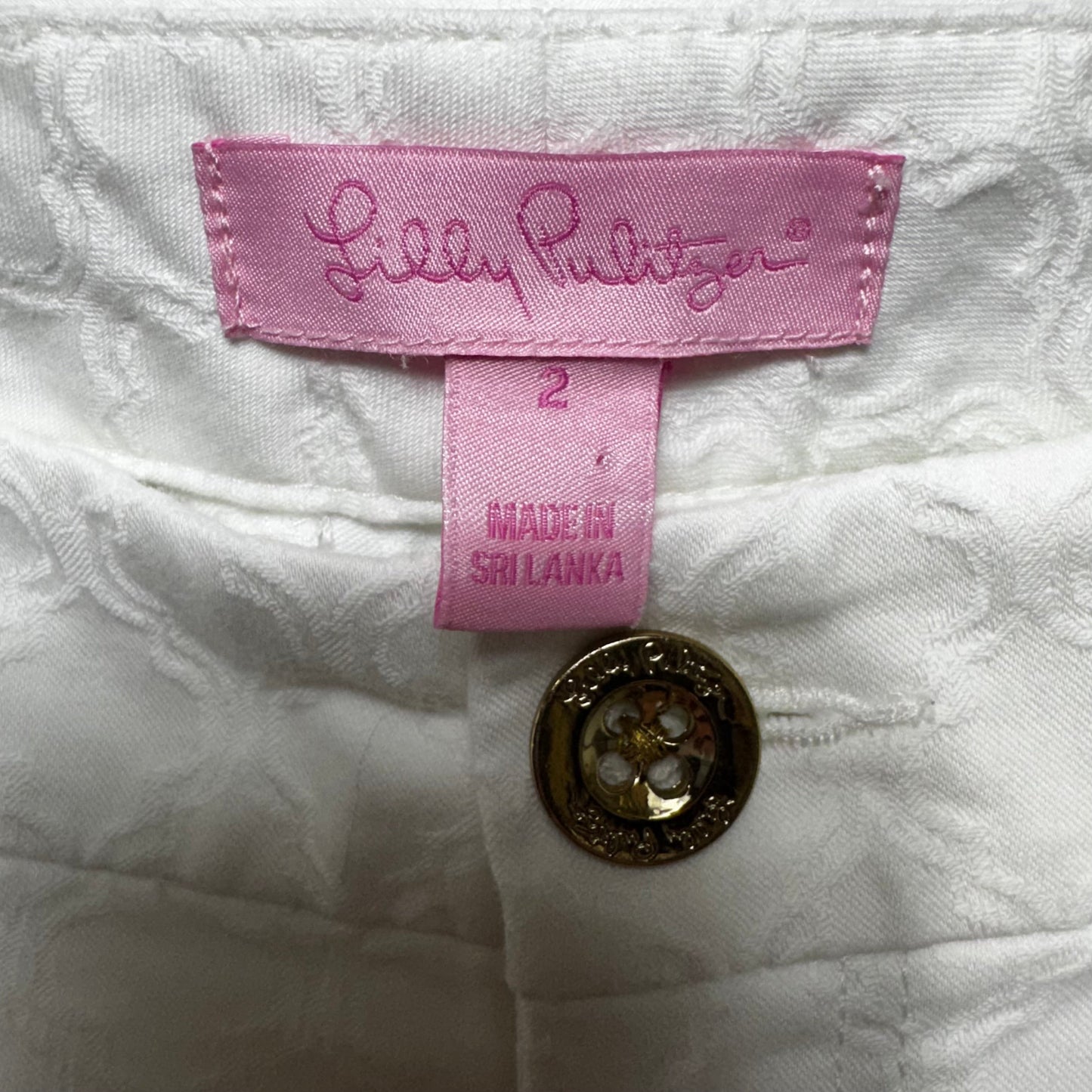 Pants Designer By Lilly Pulitzer In White, Size: 2