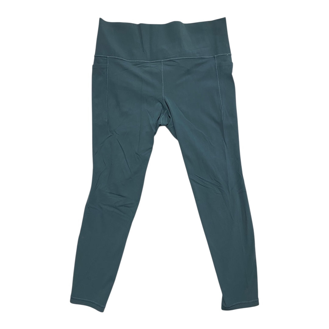 Athletic Leggings By Athleta In Blue, Size:Xl