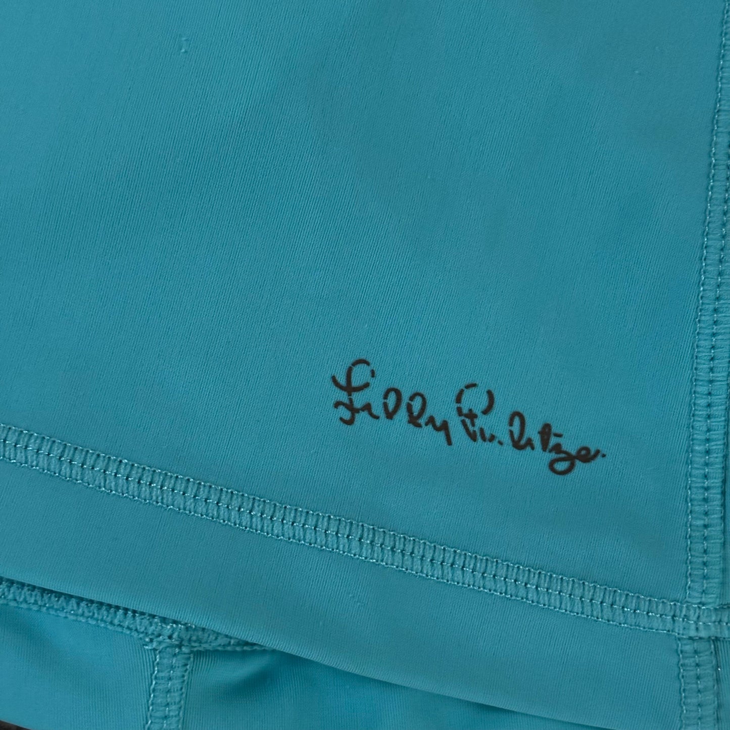 Top Long Sleeve Designer By Lilly Pulitzer In Teal, Size: Xs