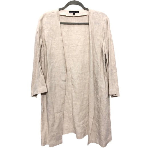 Blazer By Preston And New York In Tan, Size:6