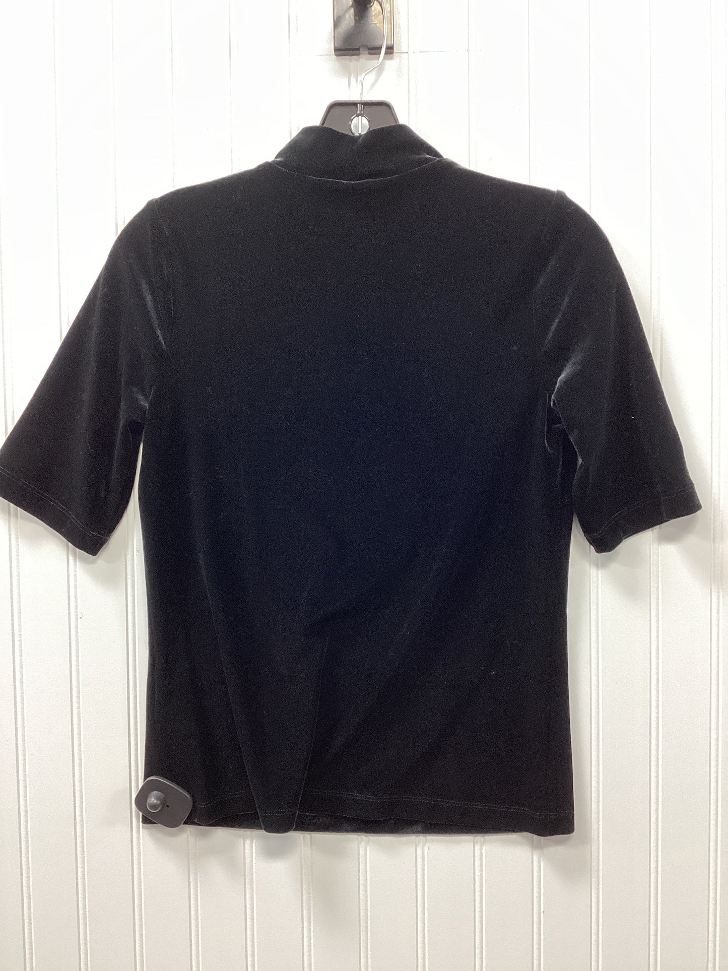 Blouse Ss By Banana Republic In Black, Size:S