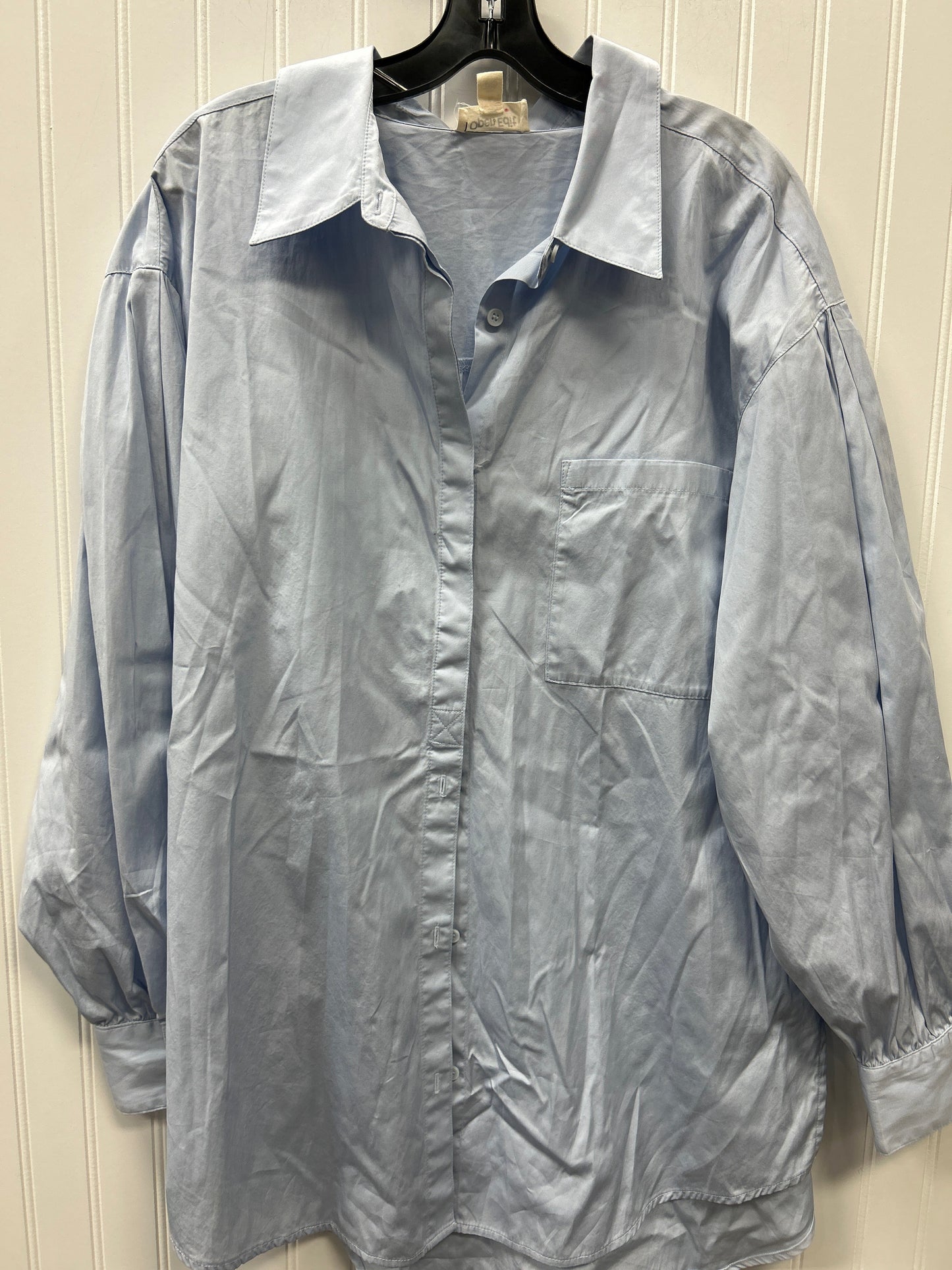 Tunic Ls By Open Edit In Blue, Size:Xl