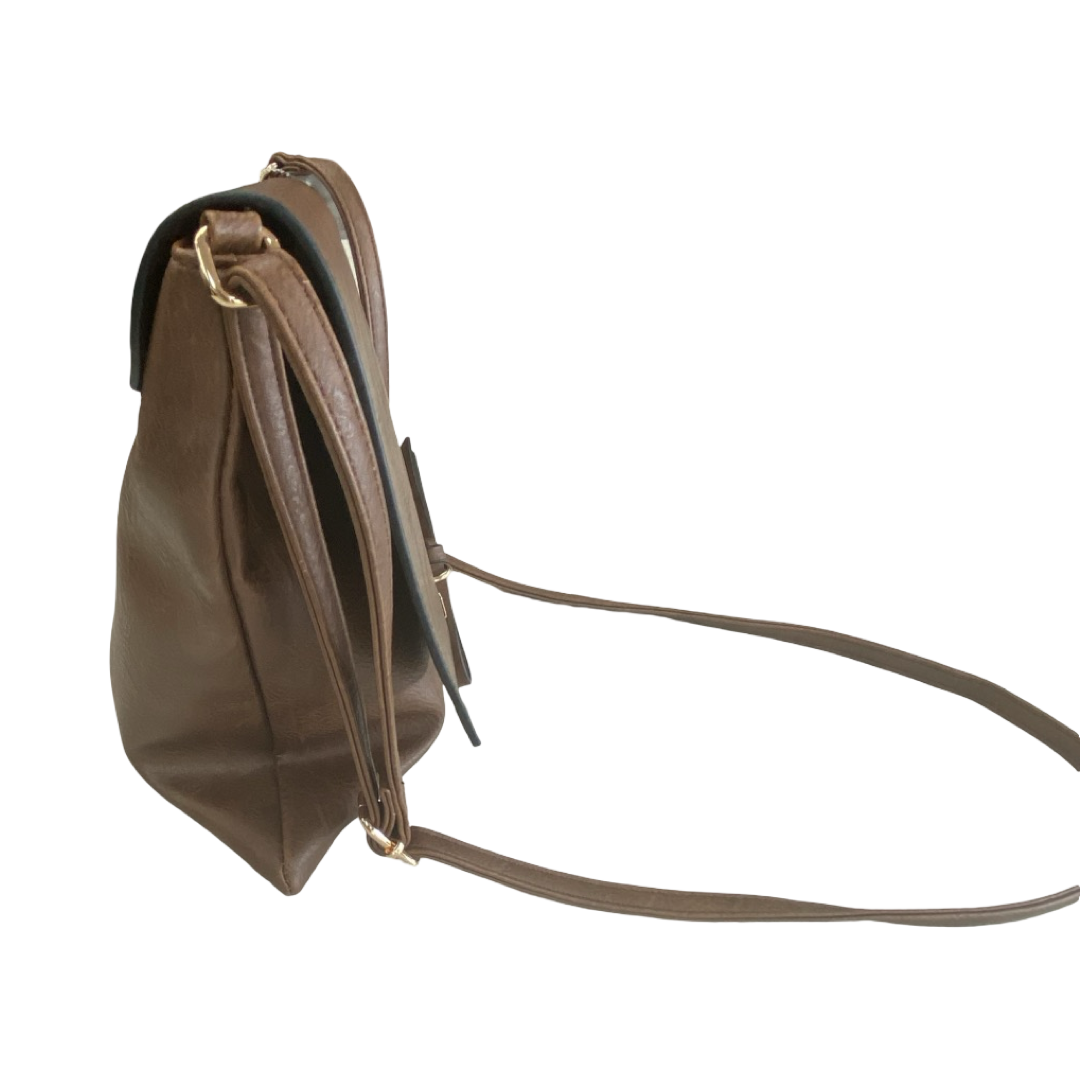 Handbag By Cmc In Brown, Size:Medium