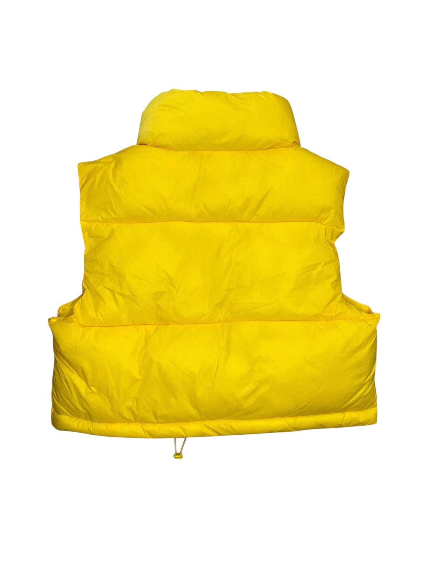 Vest Puffer & Quilted By Easel In Yellow, Size:L