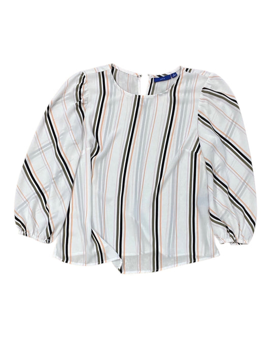 Top Ls By Apt 9 In White, Size:S