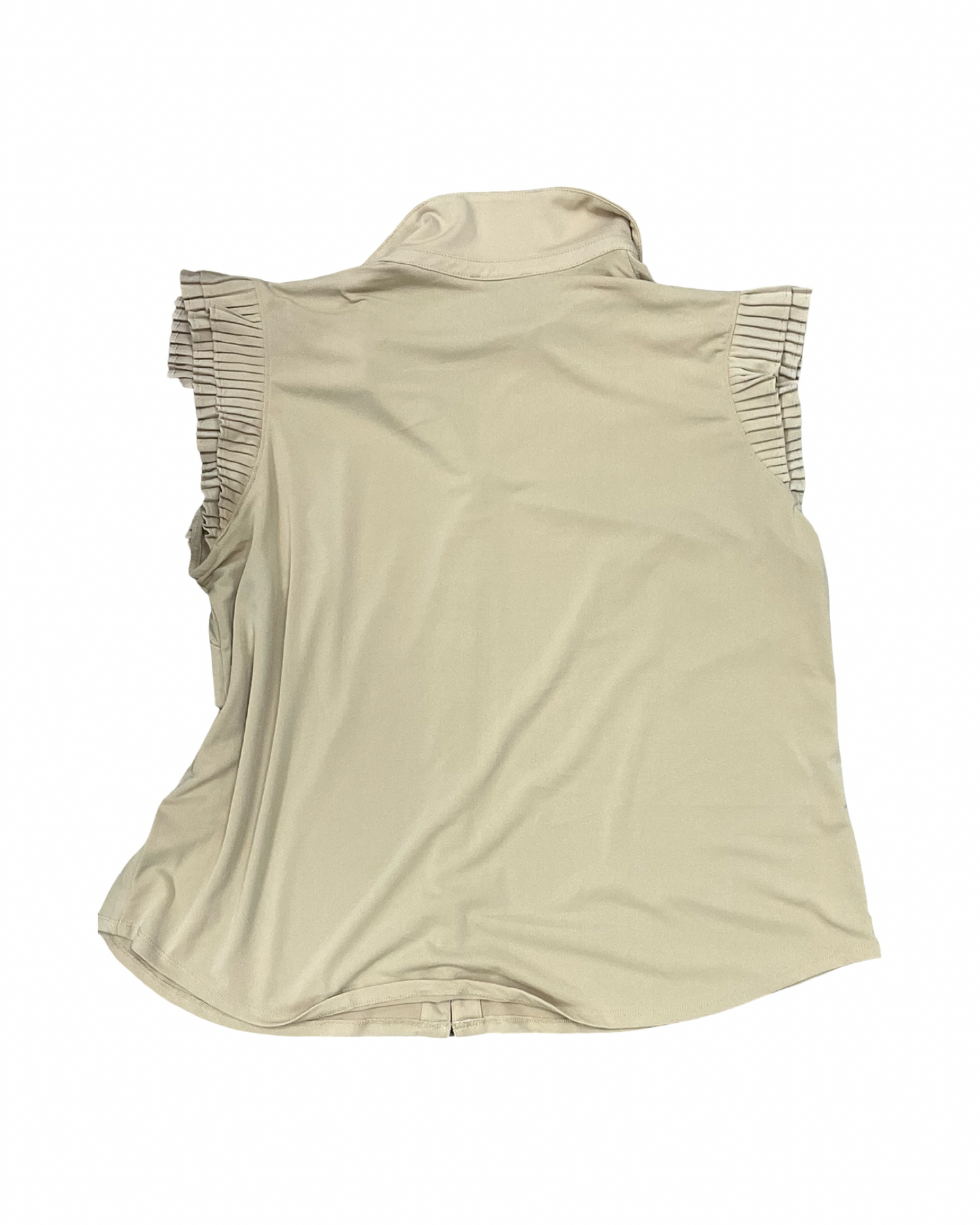 Top Sleeveless By Adrianna Papell In Yellow, Size:2X