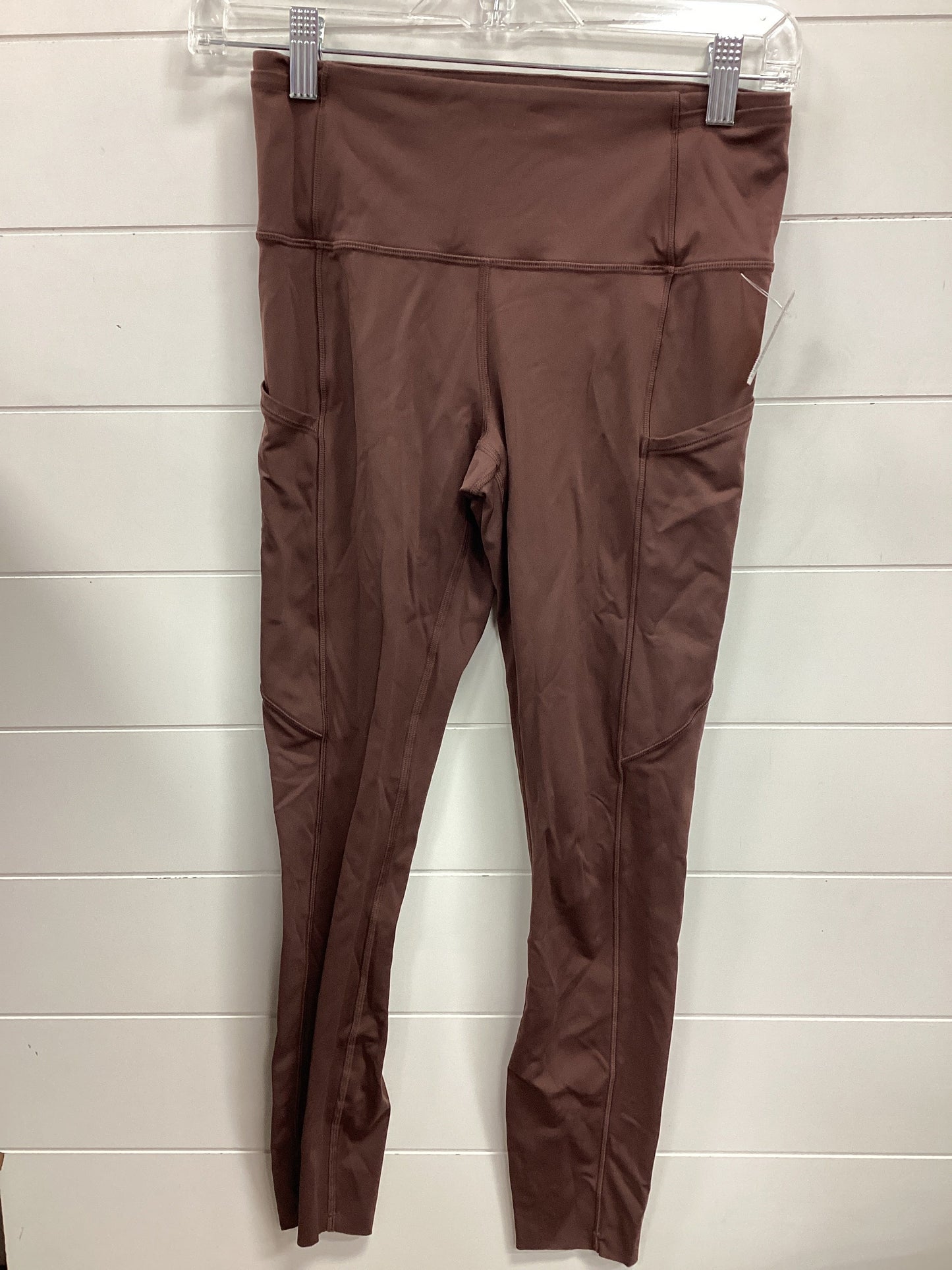 Athletic Leggings By Lululemon In Brown, Size:6