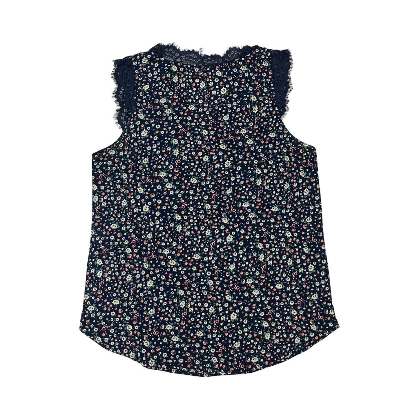 Blouse Sleeveless By Cmf In Floral Print, Size:S