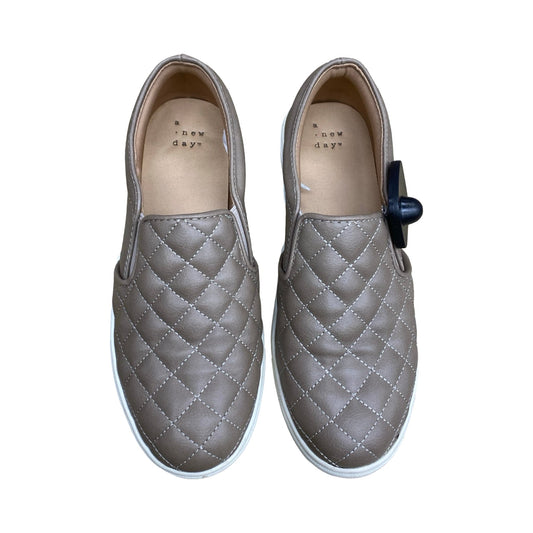 Shoes Flats By A New Day In Taupe, Size:6