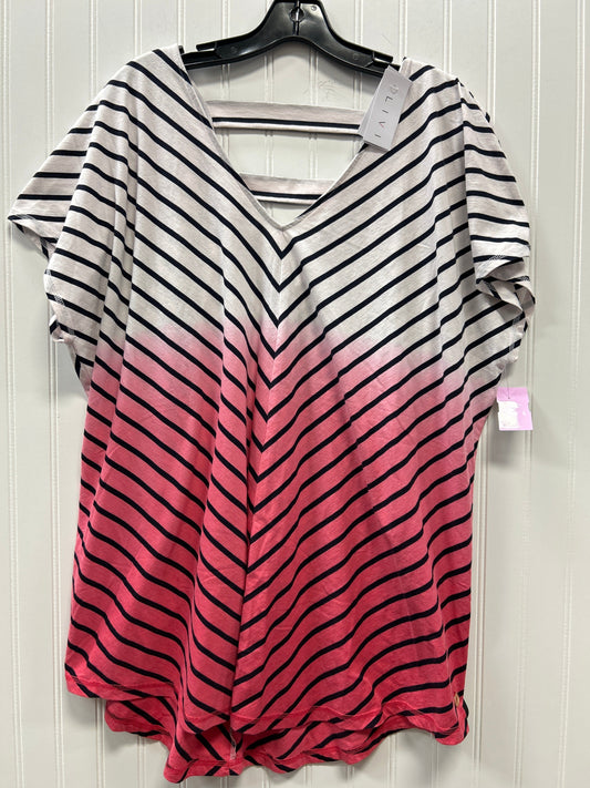 Top Ss By Livi Active In White, Size:1X NWT