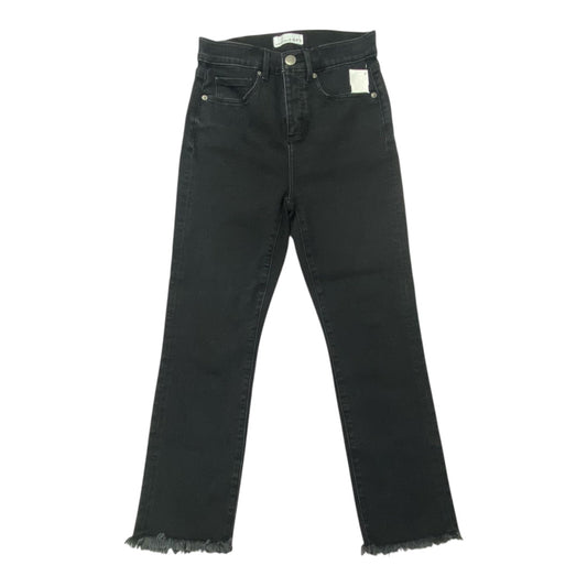 Jeans Straight By Loft In Black, Size:0