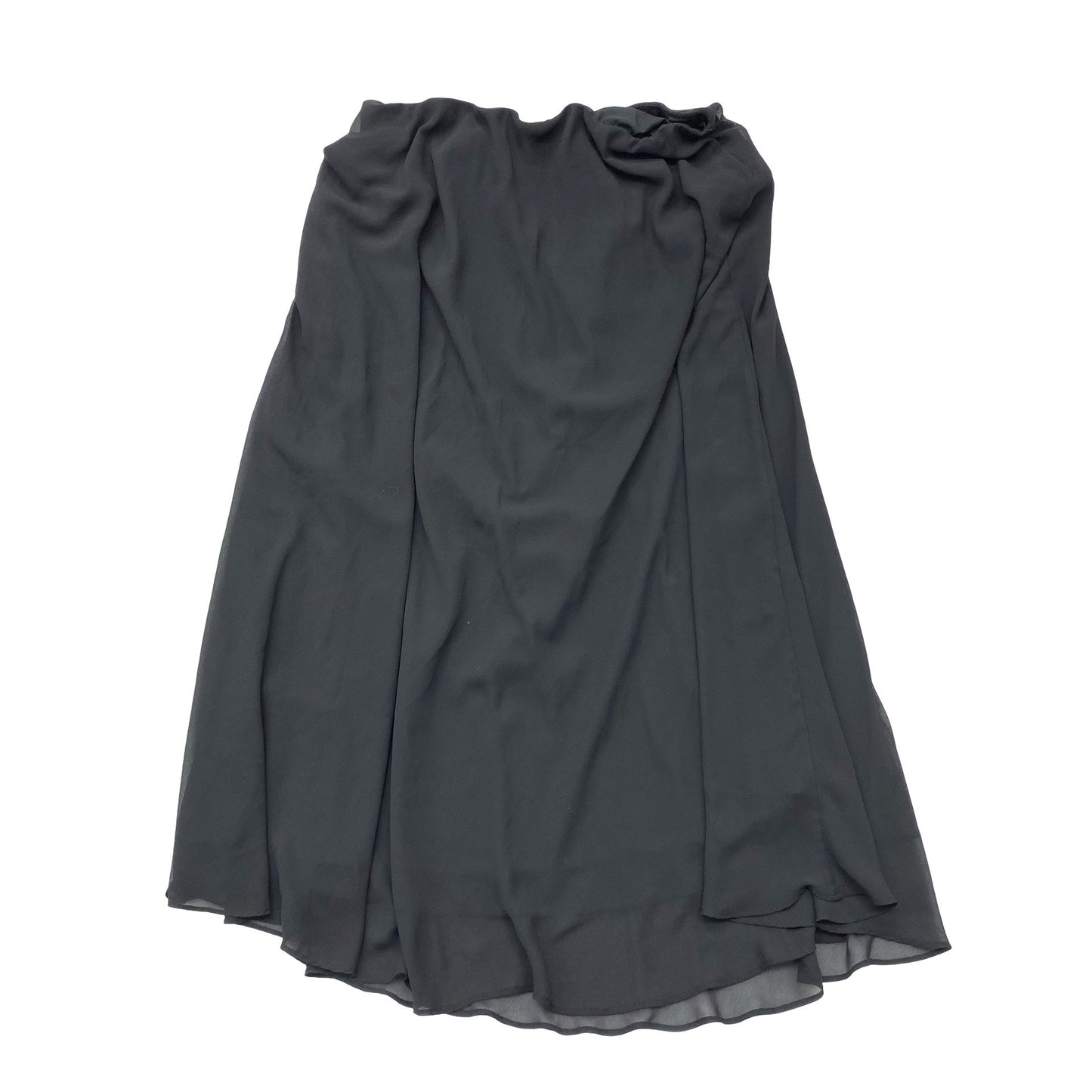 Skirt Midi By Banana Republic In Black, Size:Xxl