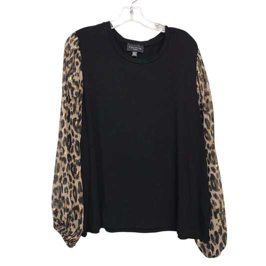 Top Ls By Premise In Black, Size:2X