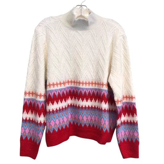 Sweater By St Johns Bay In White, Size:Xl