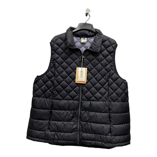 Vest Puffer & Quilted By Zero Xposure In Black, Size:3X