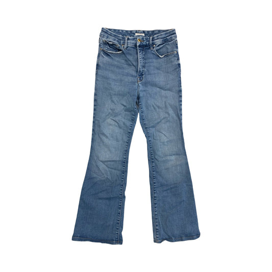 Jeans Straight By Good American In Blue Denim, Size:10