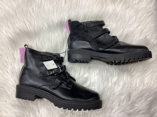 Boots Ankle Flats By A New Day In Black, Size:11