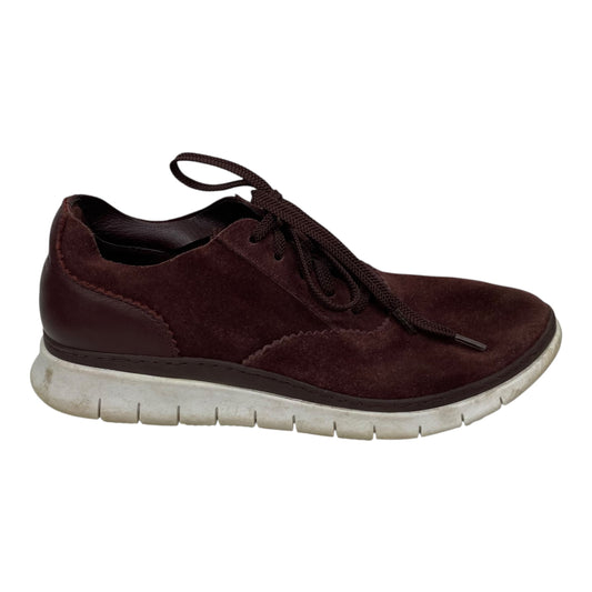 Shoes Flats By Vionic In Maroon, Size:7.5