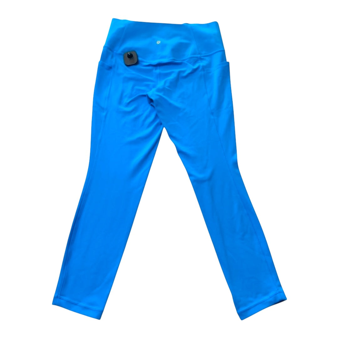Athletic Leggings Capris By Athleta In Blue, Size:M
