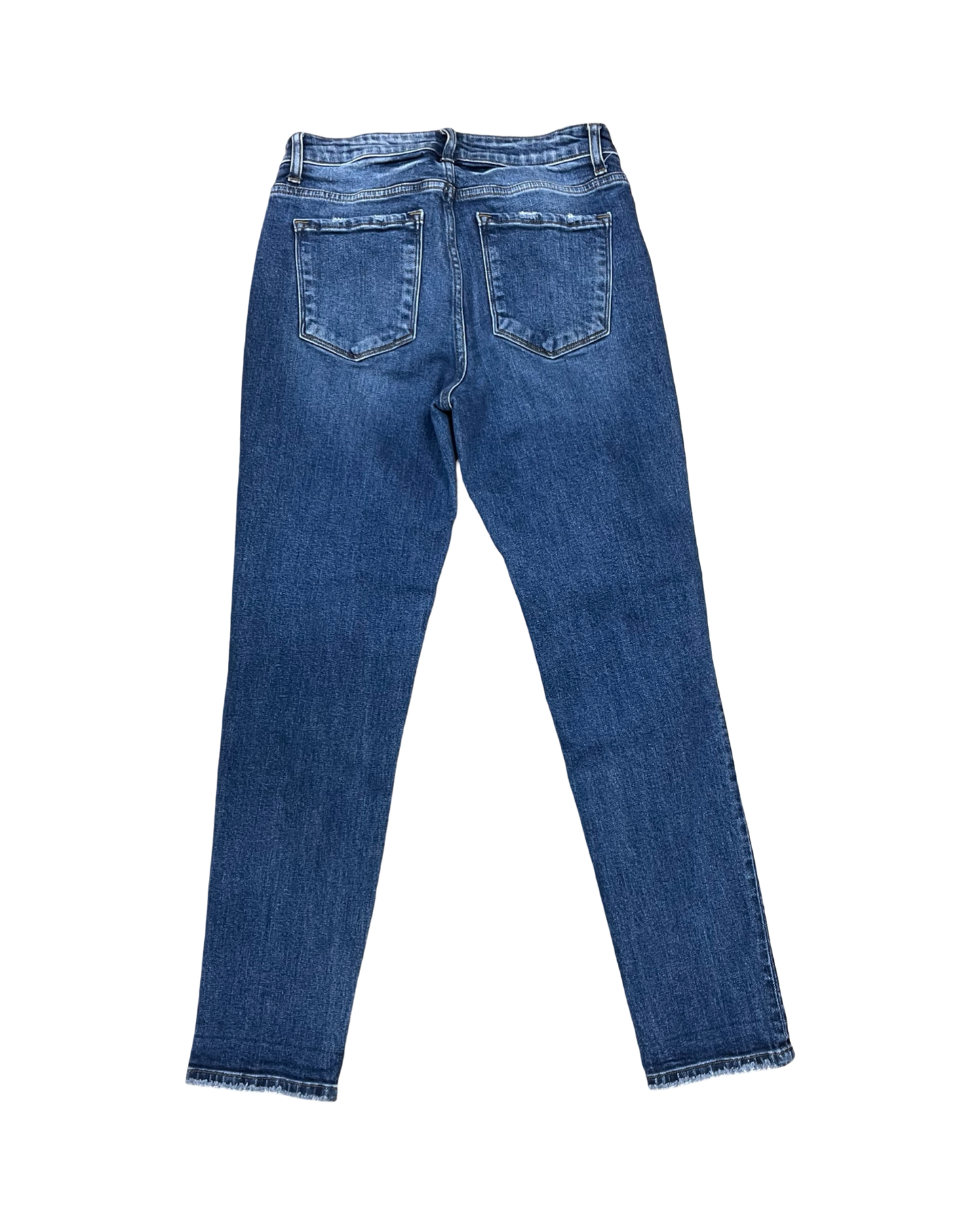 Jeans Boyfriend By Flying Monkey In Blue Denim, Size:4
