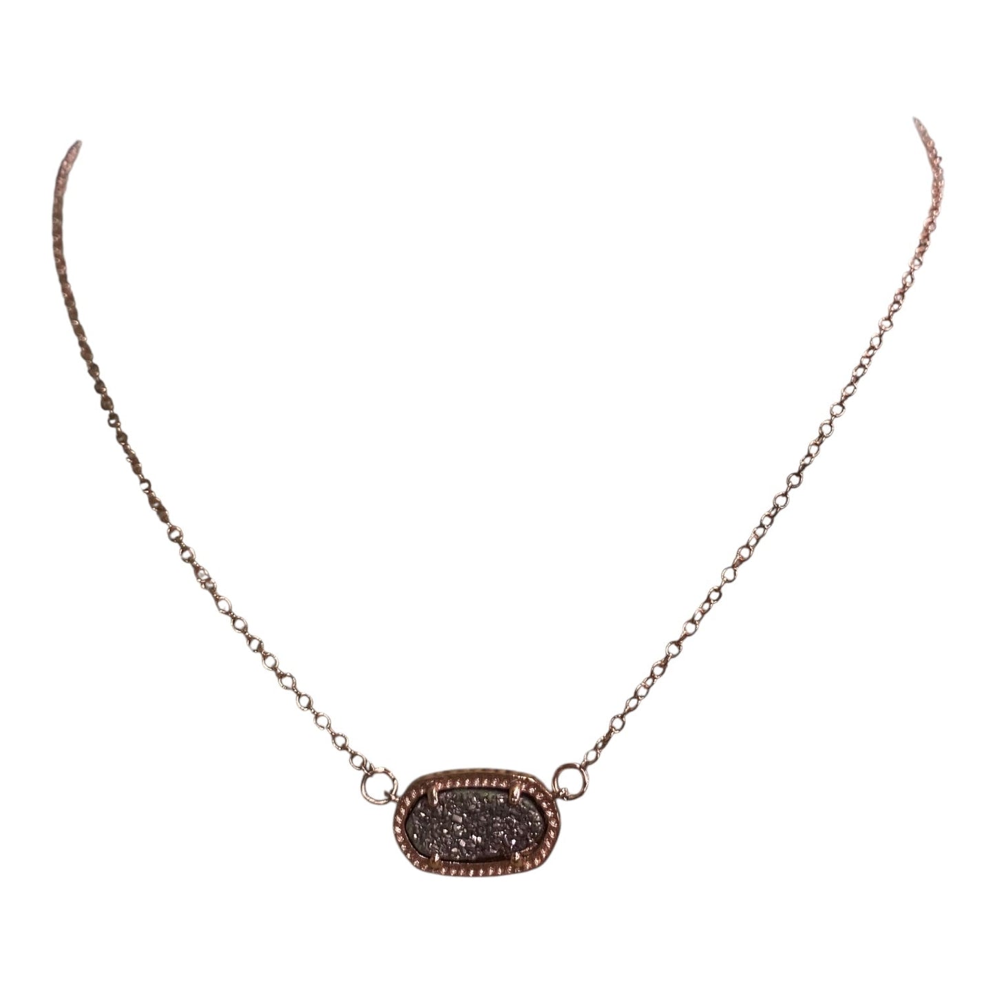 Necklace Pendant By Kendra Scott In Rose Gold